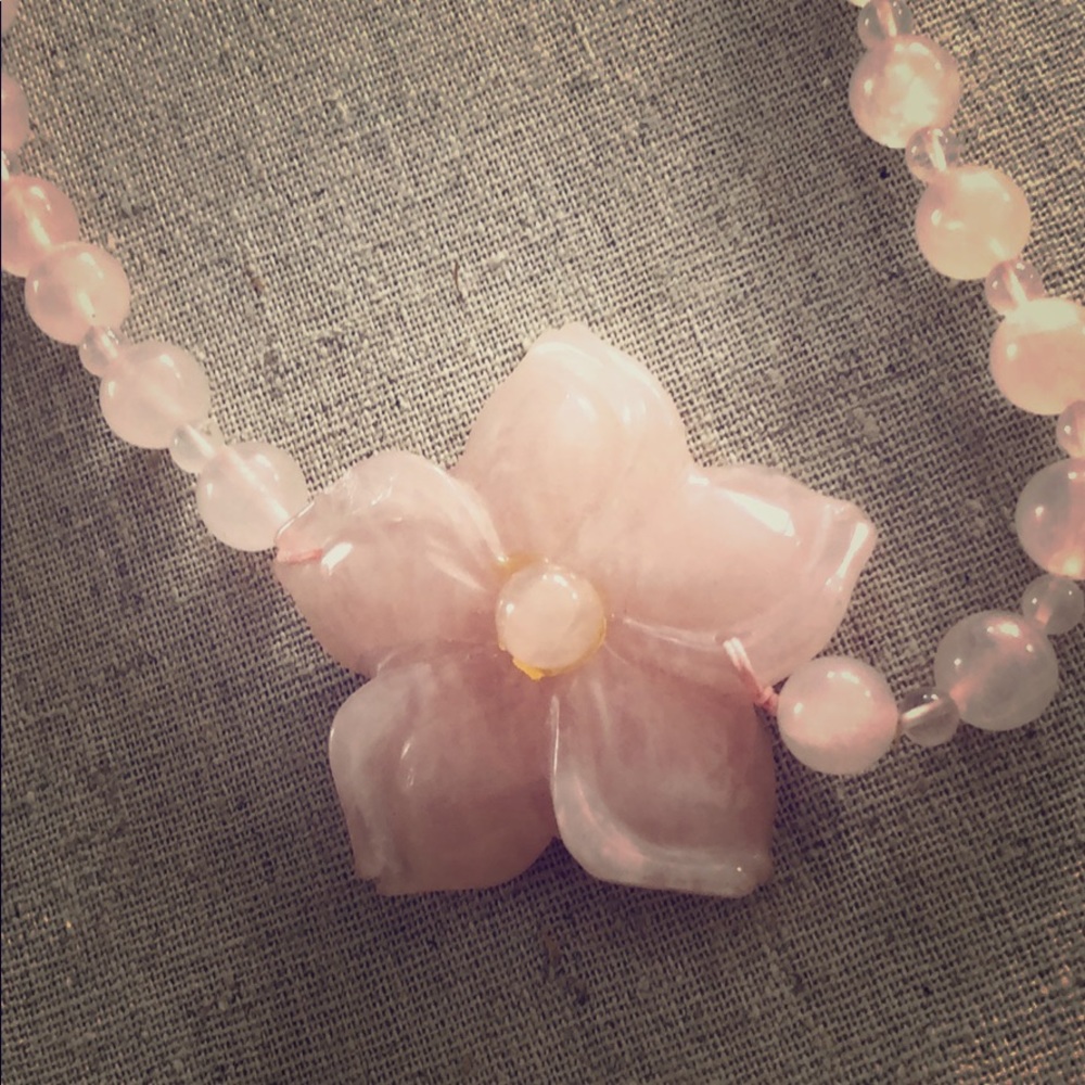 Rose Quartz Necklace